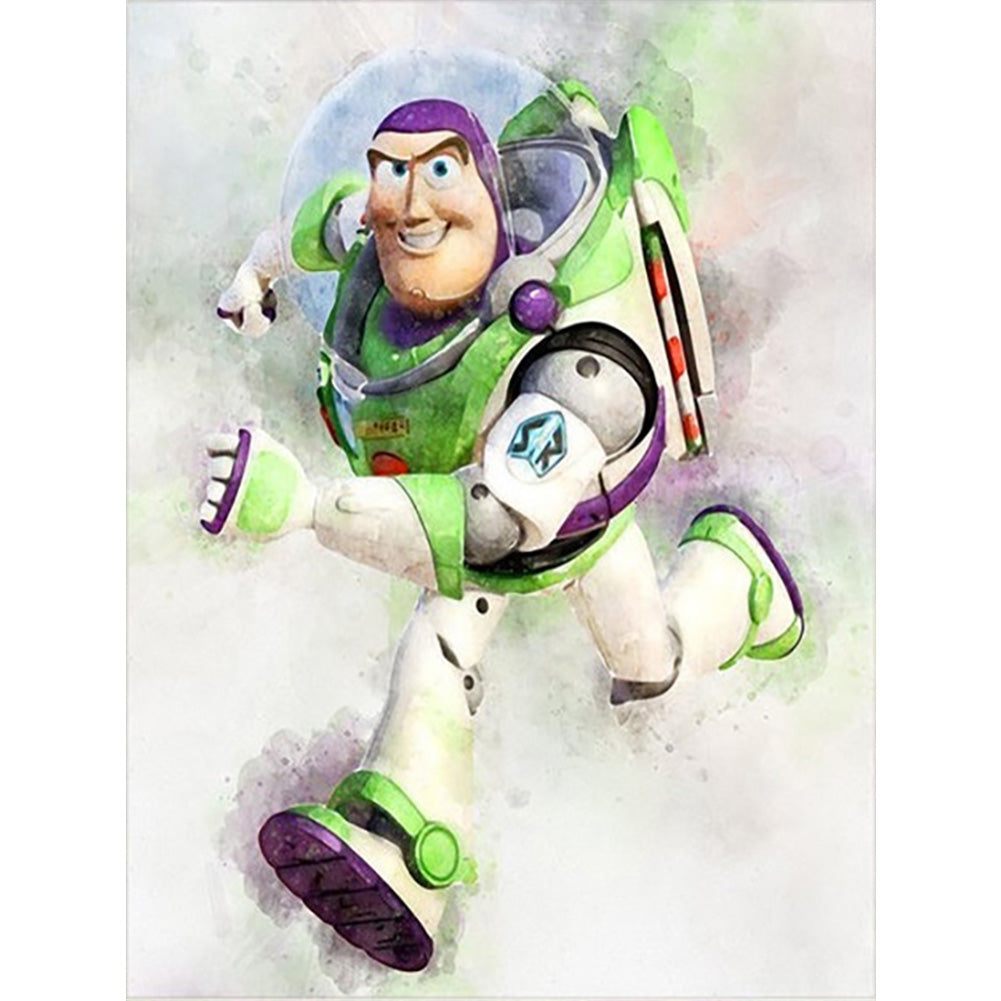 Buzz Lightyear - Full Round Drill Diamond Painting 30*40CM