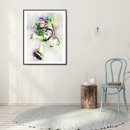 Buzz Lightyear - Full Round Drill Diamond Painting 30*40CM