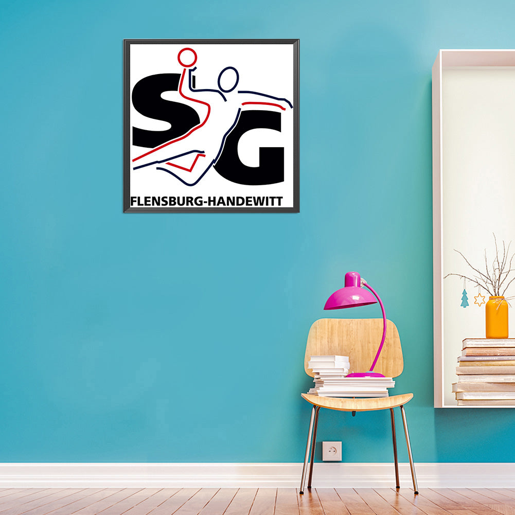 Sg Flensburg - Handvetter - Full Round Drill Diamond Painting 40*40CM