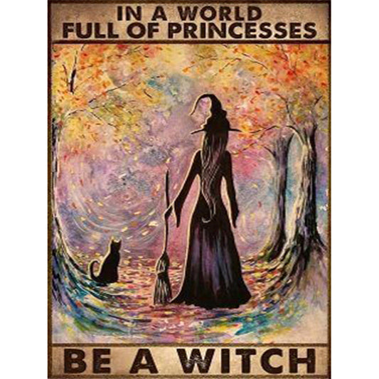 Witch - Full Square Drill Diamond Painting 40*50CM