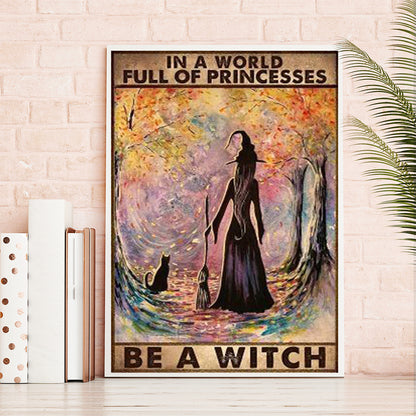 Witch - Full Square Drill Diamond Painting 40*50CM