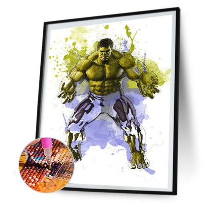 Hulk - Full Round Drill Diamond Painting 40*50CM