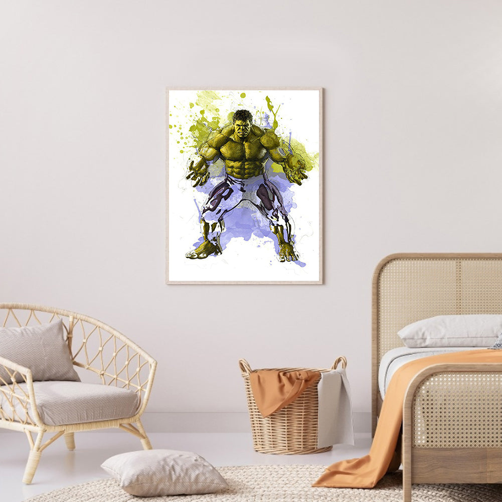 Hulk - Full Round Drill Diamond Painting 40*50CM