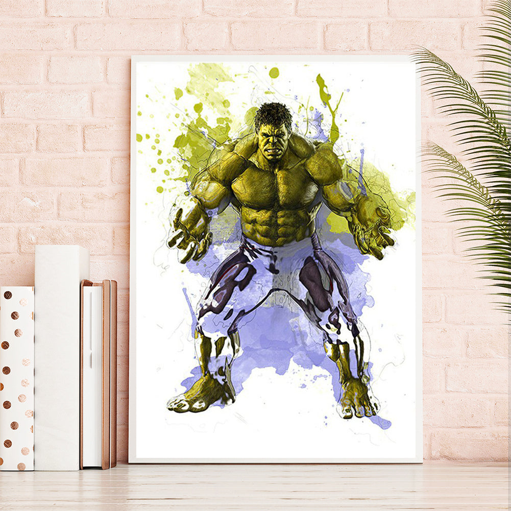 Hulk - Full Round Drill Diamond Painting 40*50CM