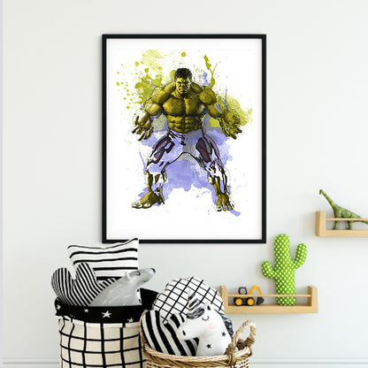 Hulk - Full Round Drill Diamond Painting 40*50CM