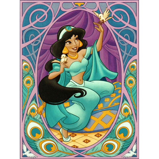 Disney Princess - Full Round Drill Diamond Painting 50*60CM