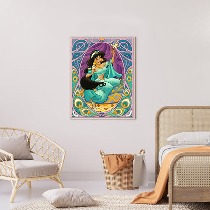 Disney Princess - Full Round Drill Diamond Painting 50*60CM