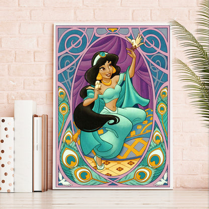 Disney Princess - Full Round Drill Diamond Painting 50*60CM