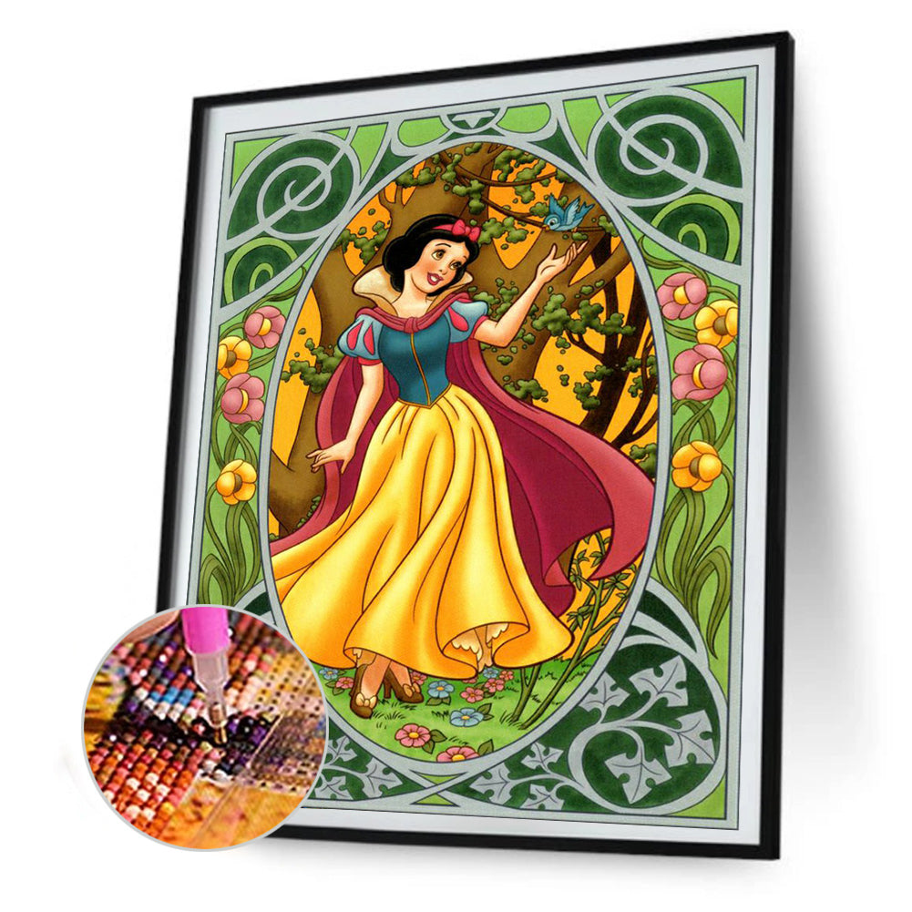 Disney Princess - Full Round Drill Diamond Painting 50*60CM