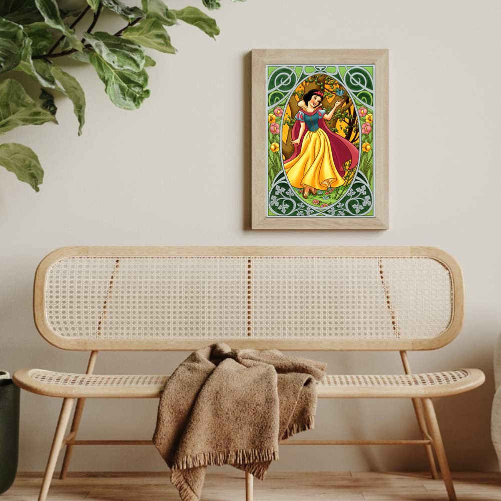 Disney Princess - Full Round Drill Diamond Painting 50*60CM