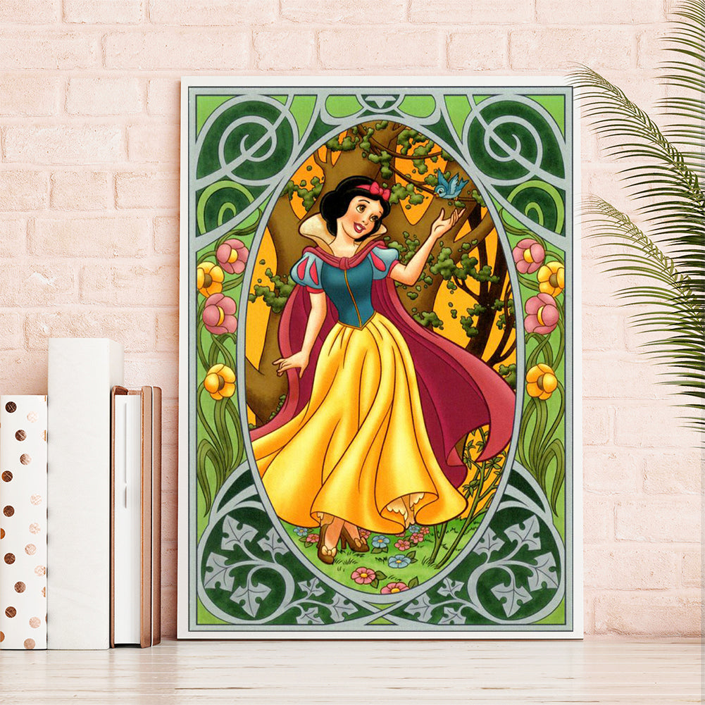 Disney Princess - Full Round Drill Diamond Painting 50*60CM