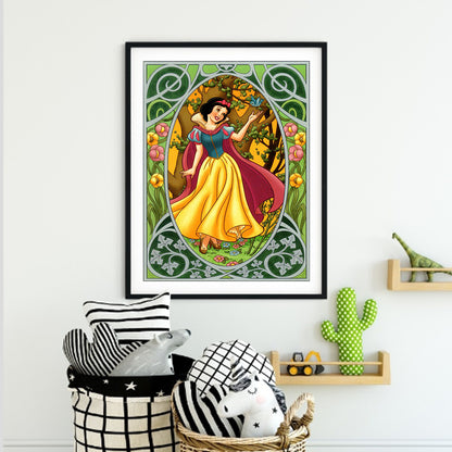 Disney Princess - Full Round Drill Diamond Painting 50*60CM