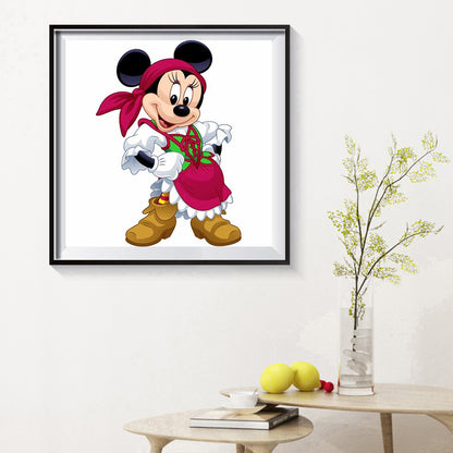 Mickey Mouse - Full Round Drill Diamond Painting 30*30CM