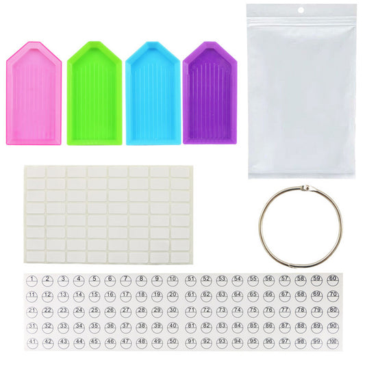 Diamond Painting Tools Set Point Drill Storage Bag Tray Kit DIY Accessories