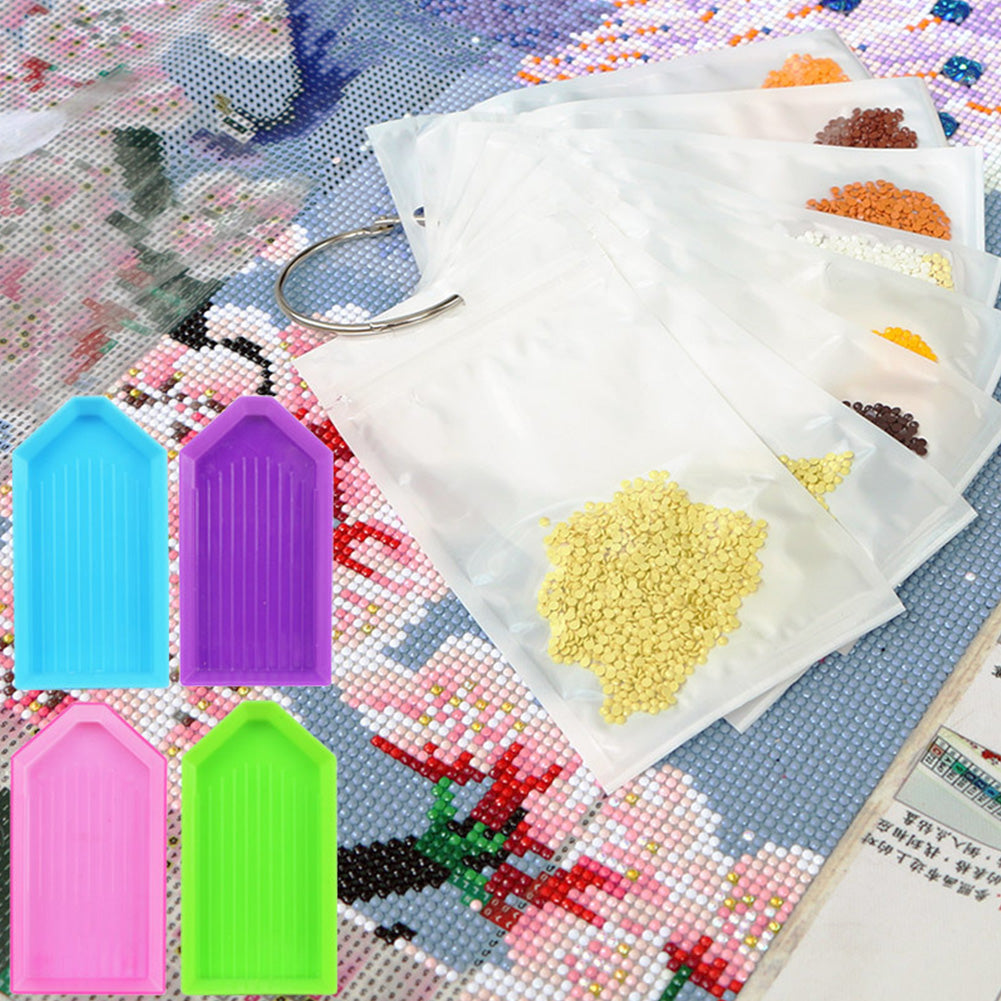 Diamond Painting Tools Set Point Drill Storage Bag Tray Kit DIY Accessories