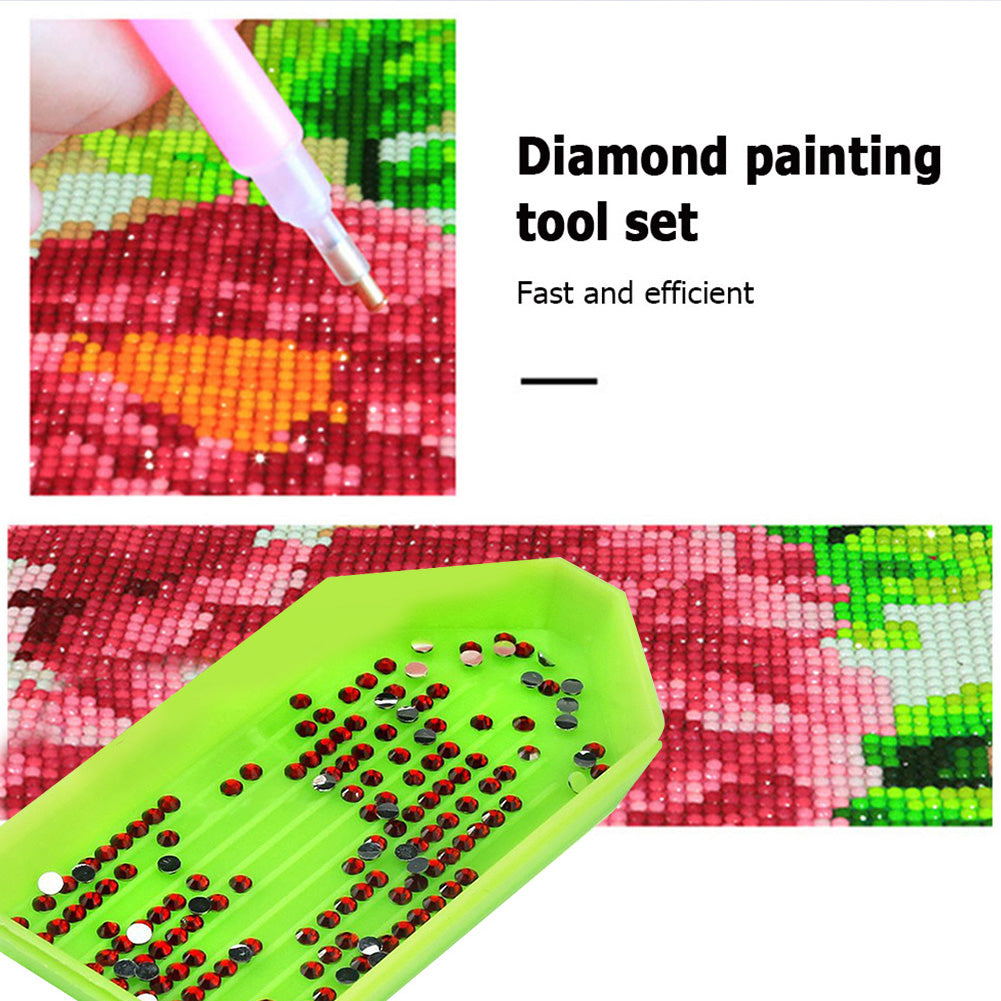 Diamond Painting Tools Set Point Drill Storage Bag Tray Kit DIY Accessories
