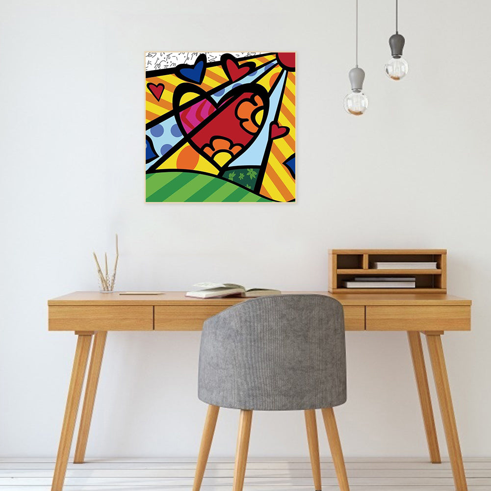 Abstract Painting - Full Round Drill Diamond Painting 30*30CM