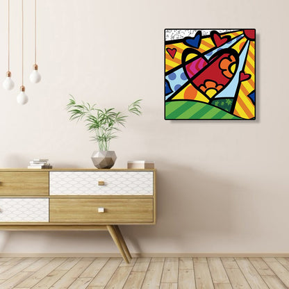 Abstract Painting - Full Round Drill Diamond Painting 30*30CM