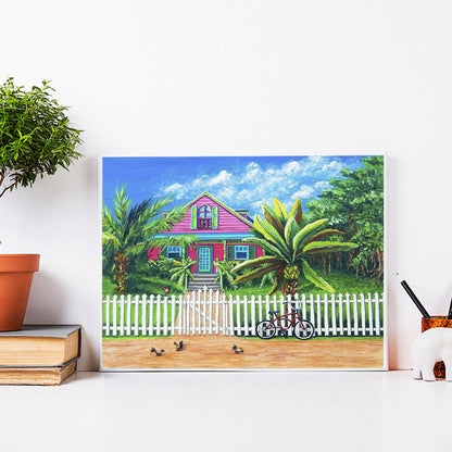 House Scenery - Full Round Drill Diamond Painting 40*30CM