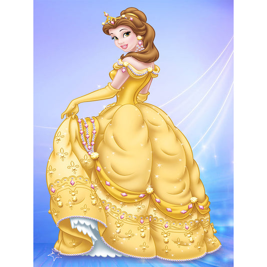 Disney Princess - Full Round Drill Diamond Painting 30*40CM