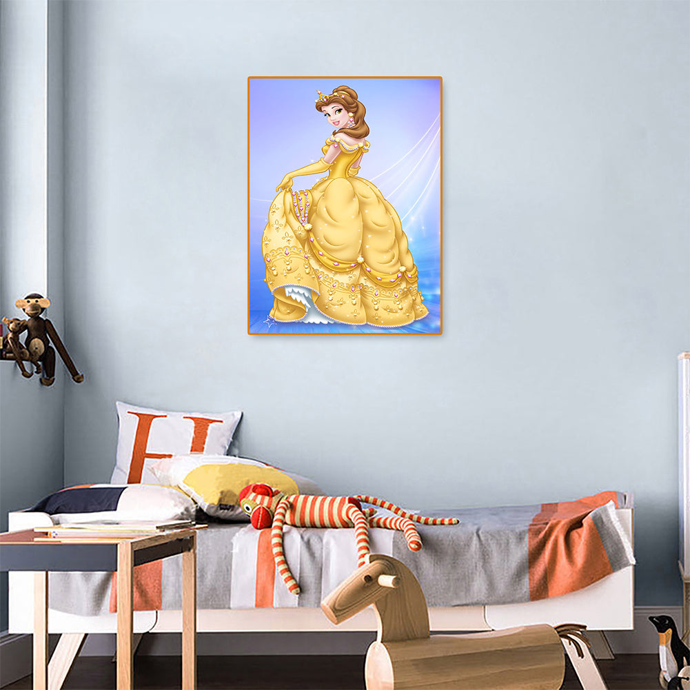 Disney Princess - Full Round Drill Diamond Painting 30*40CM