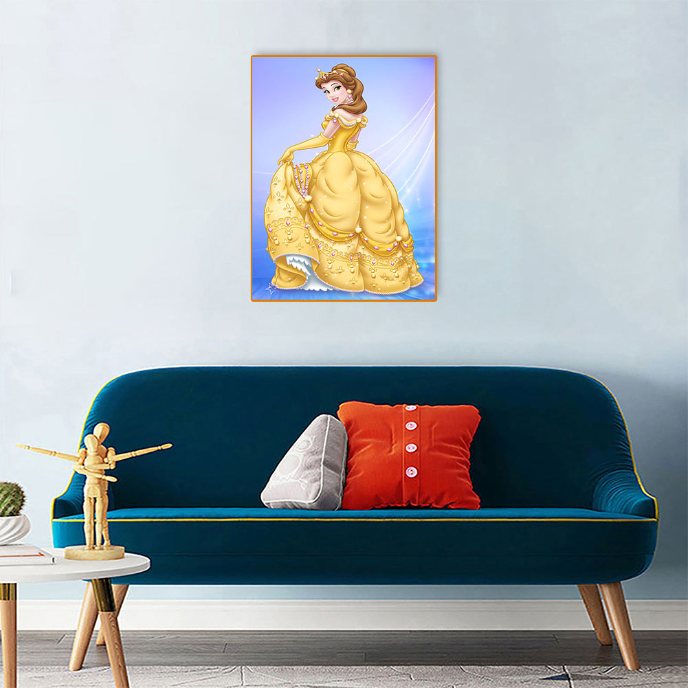 Disney Princess - Full Round Drill Diamond Painting 30*40CM