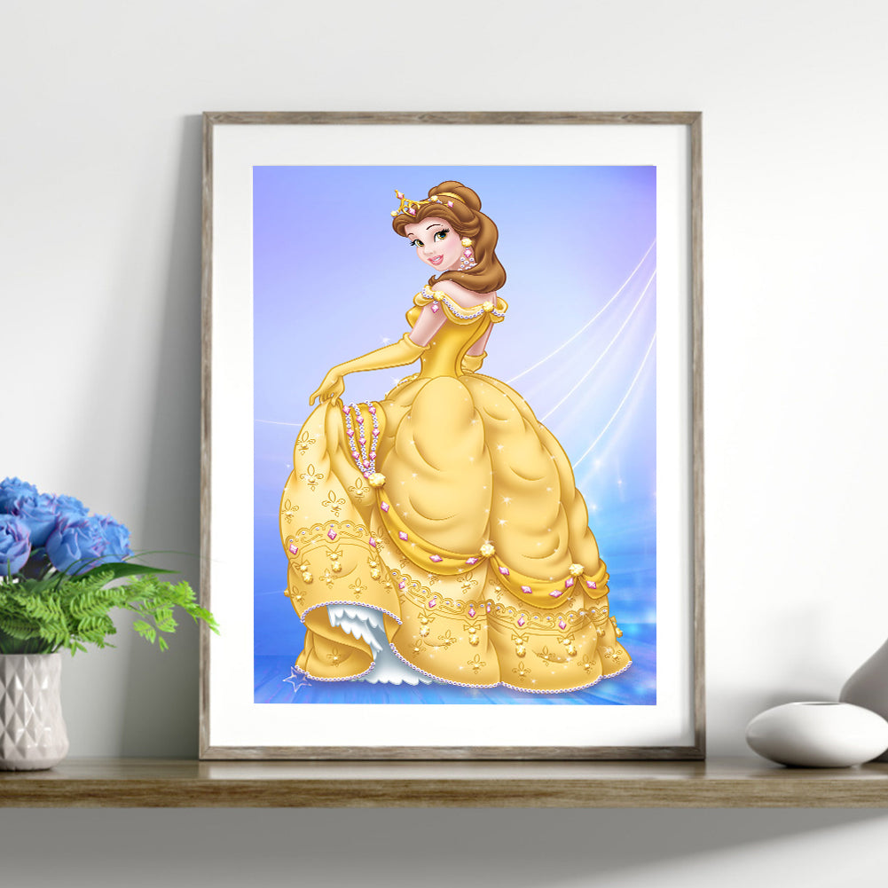 Disney Princess - Full Round Drill Diamond Painting 30*40CM