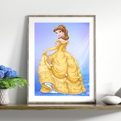 Disney Princess - Full Round Drill Diamond Painting 30*40CM