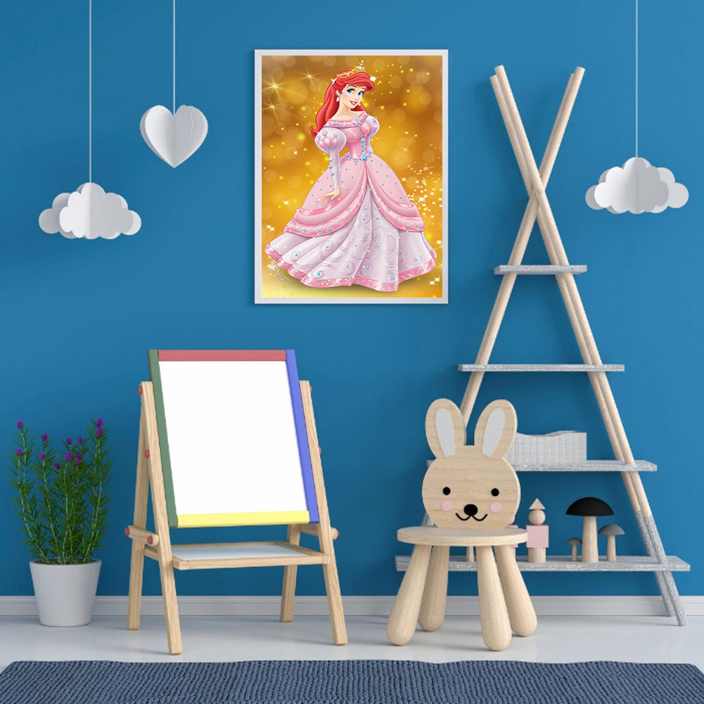Disney Princess - Full Round Drill Diamond Painting 30*40CM