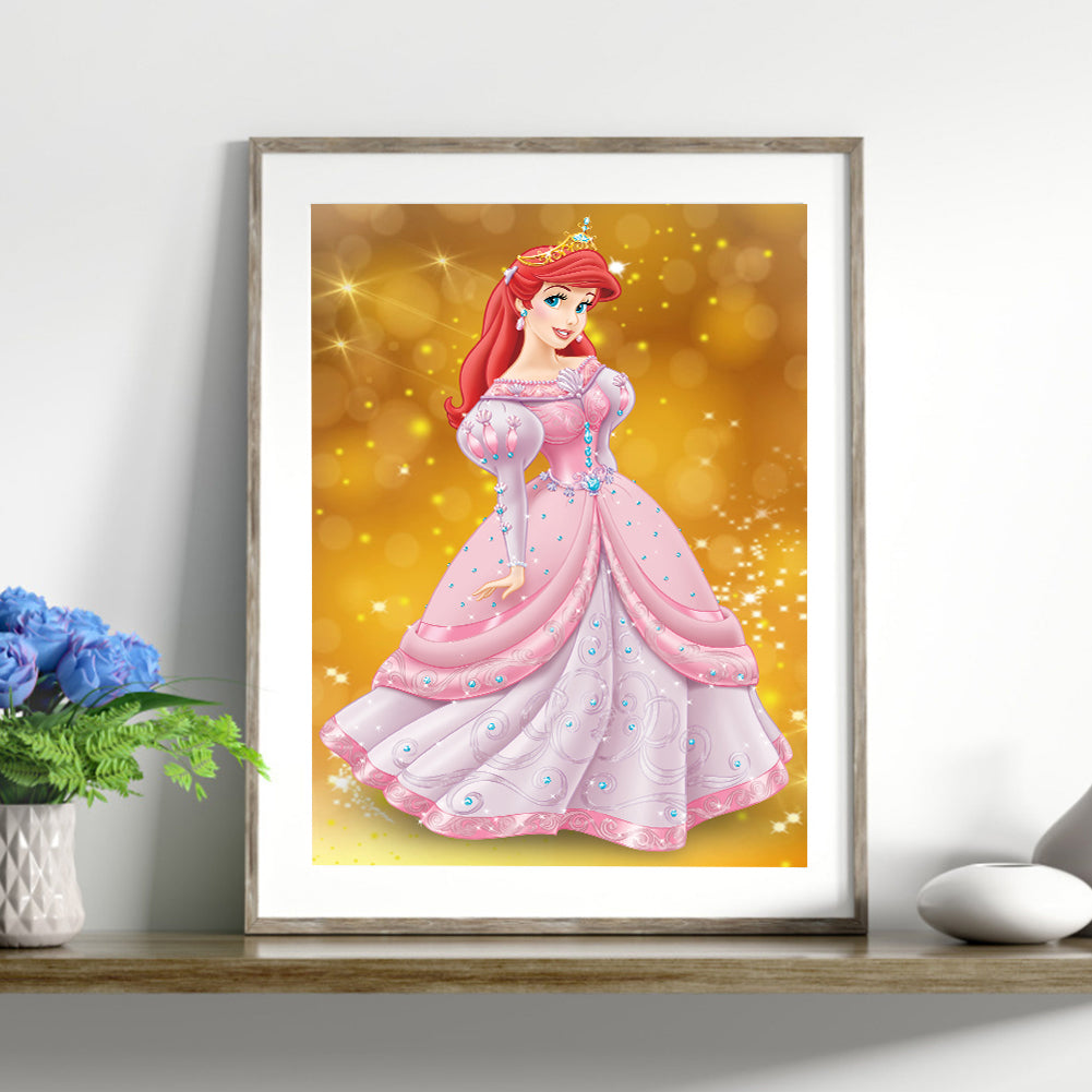 Disney Princess - Full Round Drill Diamond Painting 30*40CM
