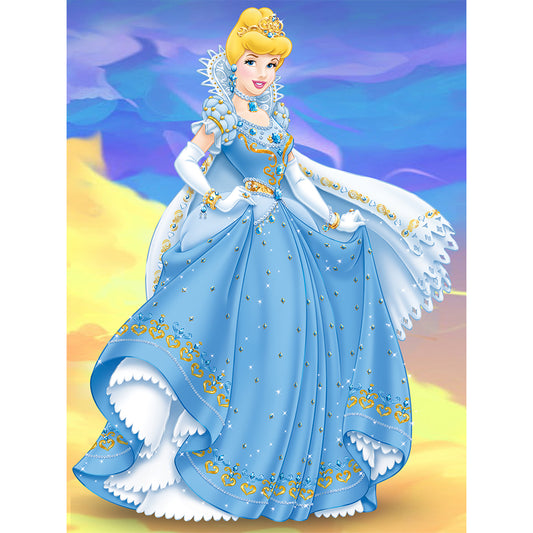 Disney Princess - Full Round Drill Diamond Painting 30*40CM