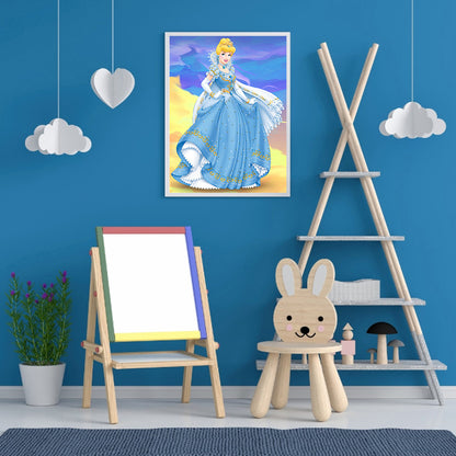 Disney Princess - Full Round Drill Diamond Painting 30*40CM