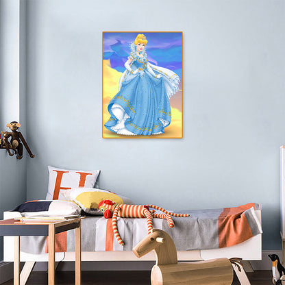 Disney Princess - Full Round Drill Diamond Painting 30*40CM