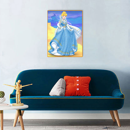 Disney Princess - Full Round Drill Diamond Painting 30*40CM
