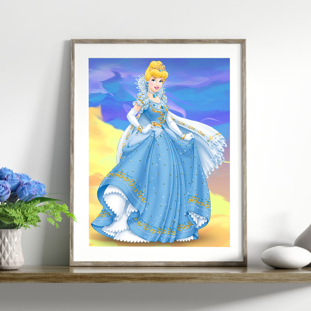 Disney Princess - Full Round Drill Diamond Painting 30*40CM