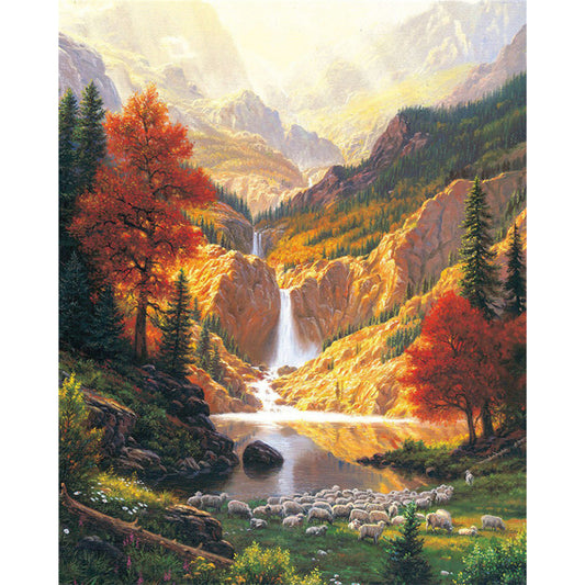 Landscape - Full Square Drill Diamond Painting 50*60CM