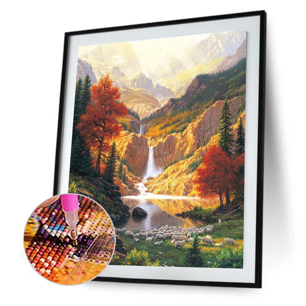 Landscape - Full Square Drill Diamond Painting 50*60CM