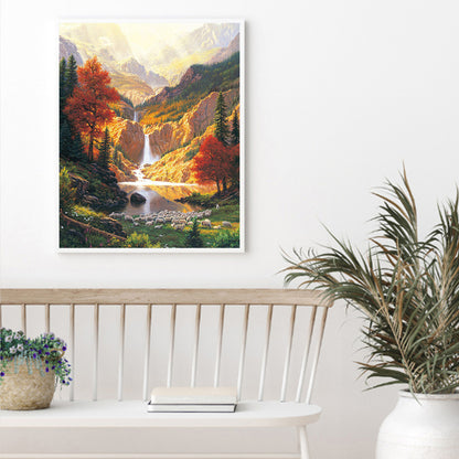 Landscape - Full Square Drill Diamond Painting 50*60CM