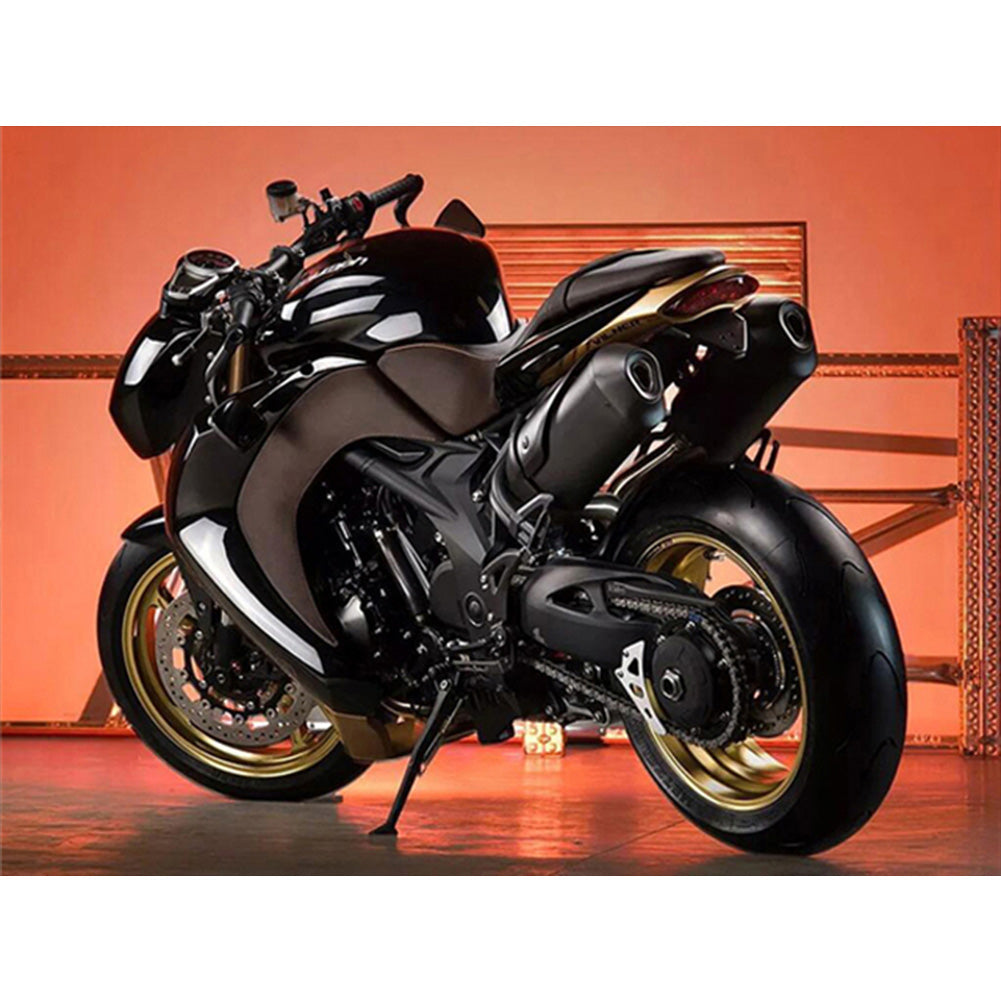Motorcycle - Full Round Drill Diamond Painting 40*30CM