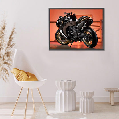 Motorcycle - Full Round Drill Diamond Painting 40*30CM