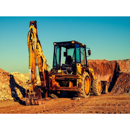 Excavator - Full Round Drill Diamond Painting 40*30CM