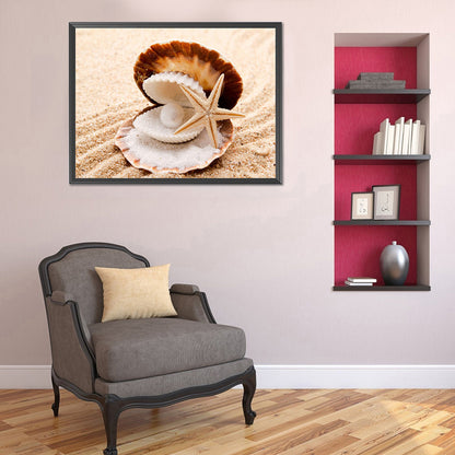 Sea Shells - Full Round Drill Diamond Painting 40*30CM