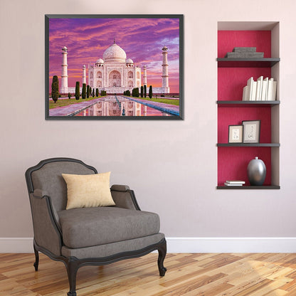 Taj Mahal - Full Round Drill Diamond Painting 40*30CM