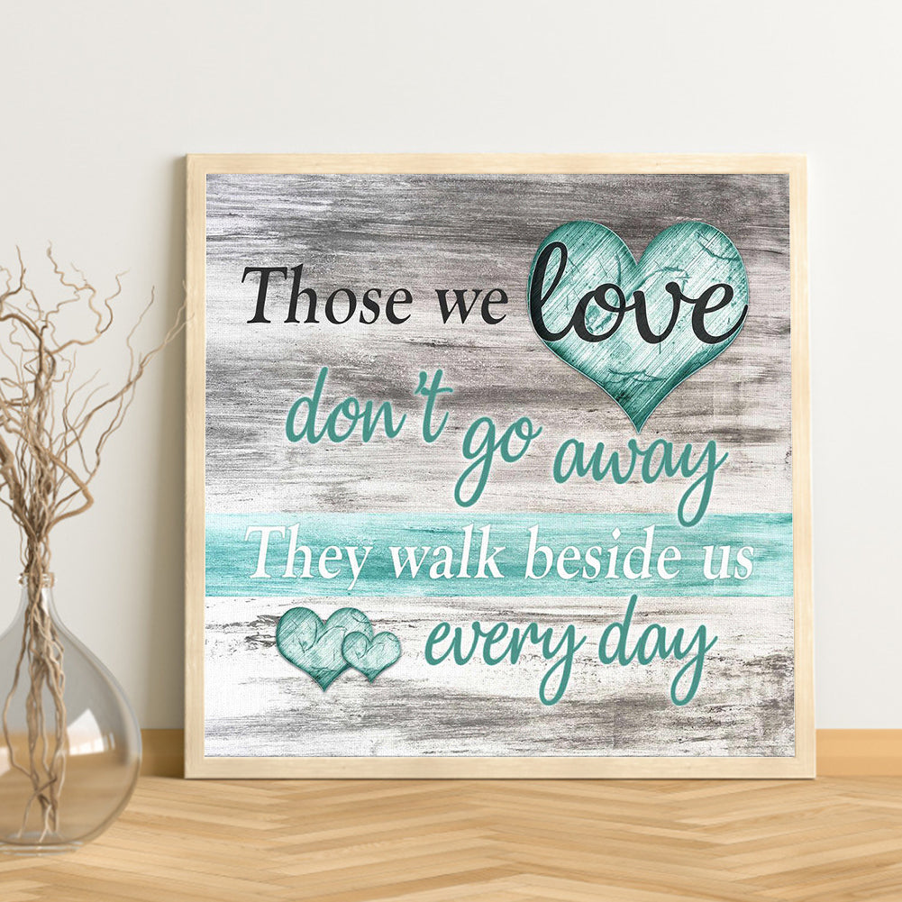 Word - Full Round Drill Diamond Painting 40*40CM