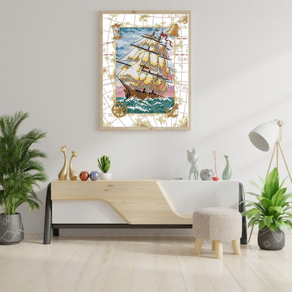 Voyage - 14CT Counted Cross Stitch 22*31CM