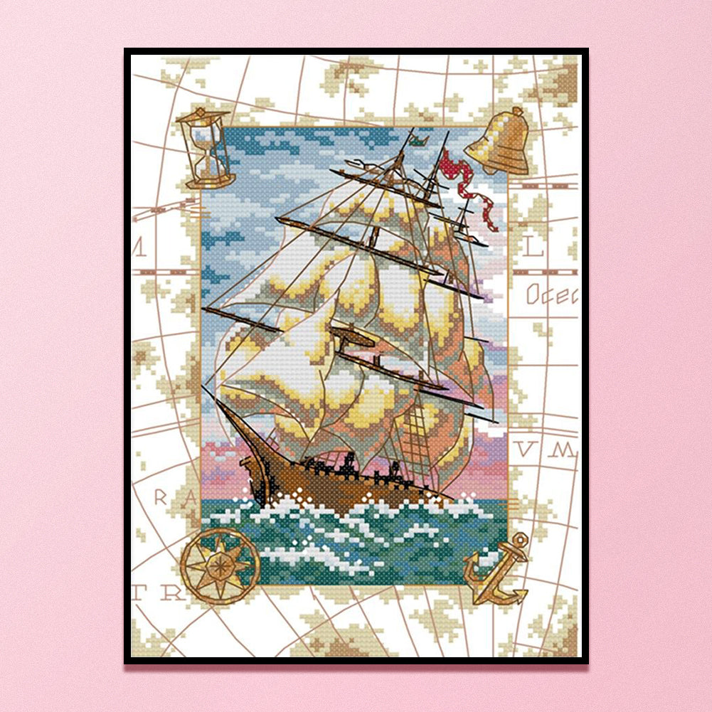 Voyage - 14CT Counted Cross Stitch 22*31CM