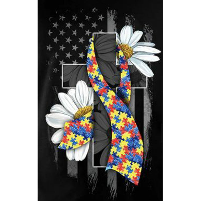 Cross - Full Round Drill Diamond Painting 30*40CM