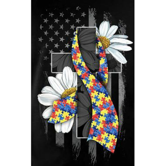 Cross - Full Round Drill Diamond Painting 30*40CM