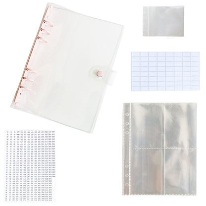 Diamond Painting Storage Book Beads Container Clear Loose Leaf A5 Binder