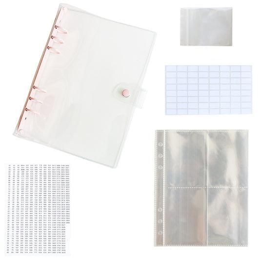 Diamond Painting Storage Book Beads Container Clear Loose Leaf A5 Binder